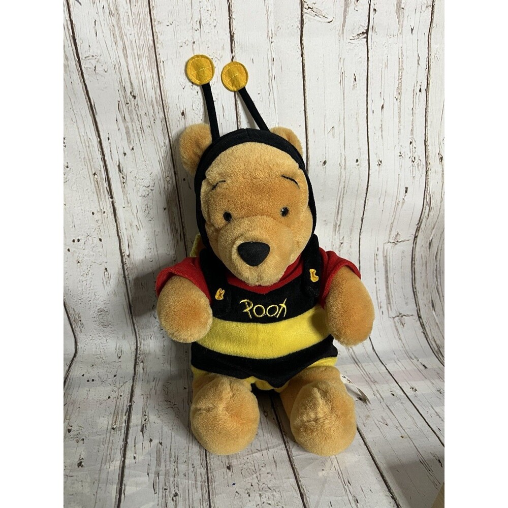 Winnie The Pooh Bumble Bee Plush Disney Easter Spring Wings Stuffed Animal
